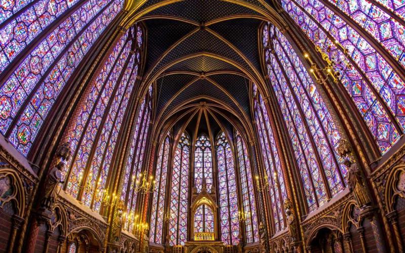 Sainte Chapelle Stained Glass